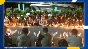 Affan Kurniawan Dikenang Lewat Doa Bersama di Bundaran Panua Pohuwato