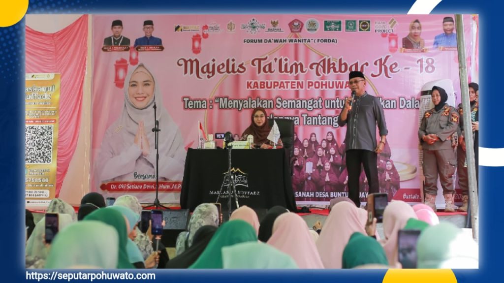 Wabup Iwan Adam Sebut Majelis Taklim Akbar Penting untuk Bentuk Karakter Islami