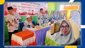 Pemilihan Ketua PGRI Popayato, Hj Olys Harun Pertahankan Kursi Periode 2025-2030