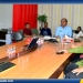Rapat Koordinasi yang dipimpin Sekdaprov Sofian Ibrahim tentang Kesesuaian Tata Ruang untuk pembentukan 22 KODAM baru di jajaran TNI AD tahun anggaran 2025 - 2029 secara daring. (Foto: Kominfotik)