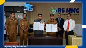 RS MMC Mulai Operasional, Pemda Pohuwato dan PT MMI Teken MoU Layanan Kesehatan Terpadu