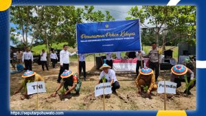 Lapas Pohuwato Manfaatkan Lahan Kosong Jadi Kebun Kelapa Produktif