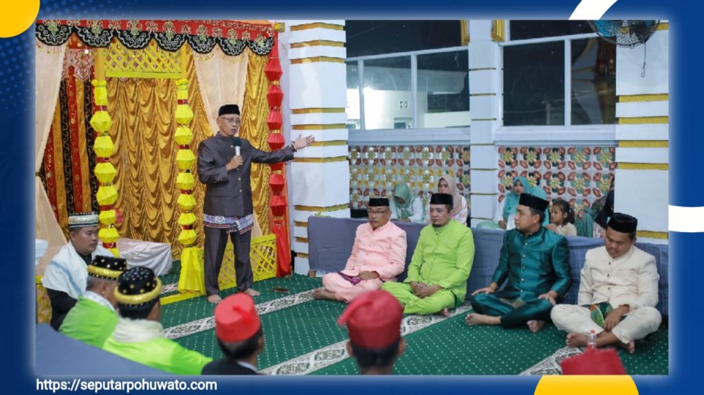 Wabup Iwan Adam Hadiri Maulid Nabi di Buntulia, Ajak Warga Jaga Keamanan Daerah