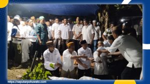 ASN BPKPD Pohuwato Hasmin Koem Tutup Usia, Wabup Iwan Adam Pimpin Pelepasan Jenazah