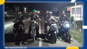 Berikan Rasa Aman, Babinsa dan Banser Kompak Lakukan Patroli Gabungan Mandiri
