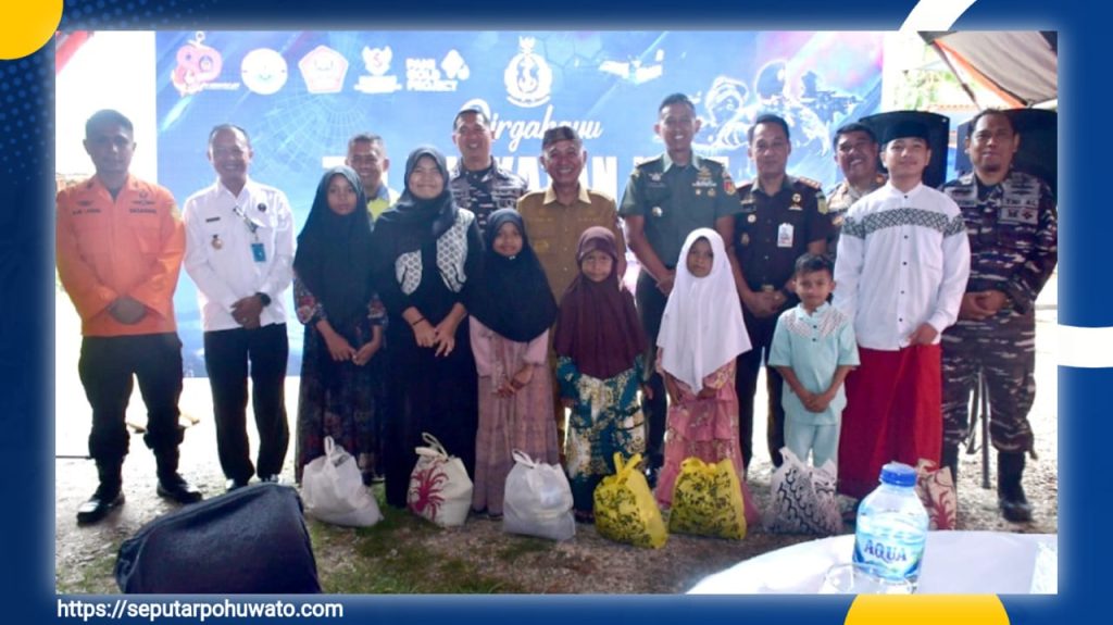 Bupati Saipul Apresiasi Posal Pohuwato, Baksos HUT TNI AL Bantu Masyarakat