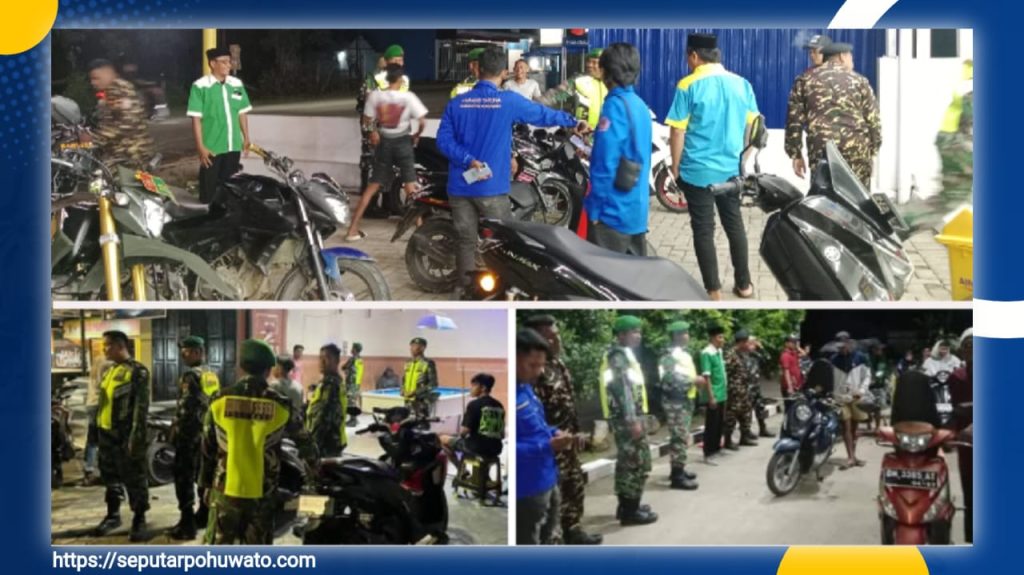 Situasi Aman, Patroli Gabungan Mandiri TNI dan Warga Pohuwato Berjalan Lancar