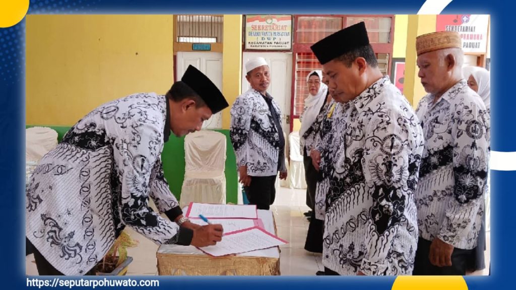 PGRI Paguat Tetap Solid, Zubair Tolingguhu Kembali Terpilih Ketua