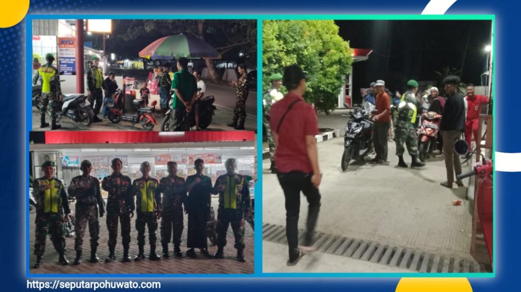 Pastikan Situasi Kondusif, Kodim 1313 Pohuwato Intensifkan Patroli Gabungan