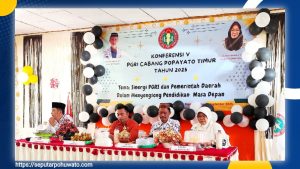 Guru di Popayato Timur Kompak Dukung Murniati Maksud Pimpin PGRI Lagi