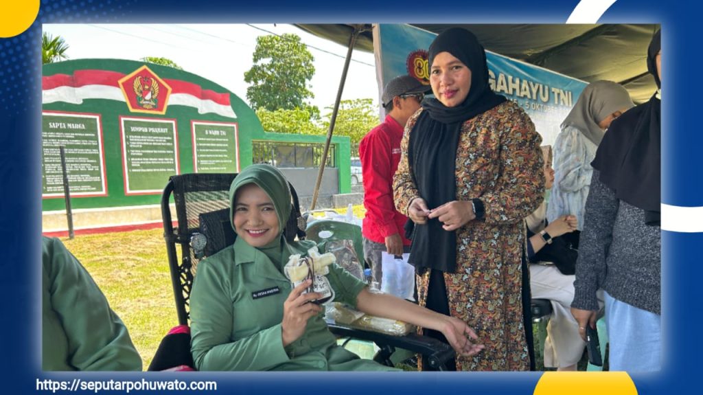 Bakti Kesehatan dan Bazar Murah Meriah Warnai HUT ke-80 TNI di Pohuwato