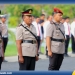 Kapolres Pohuwato Ajun Komisaris Besar Polisi Busroni memimpin upacara serah terima jabatan, di lingkungan Polres Pohuwato, Rabu (24/09/2025).