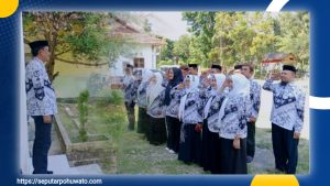 PGRI Pohuwato Gelar Apel Bulanan, Ketua Coleng Tandjomada Tekankan Soliditas Guru