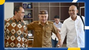 Bupati Saipul dan Wabup Iwan Diskusi Investasi Bersama Danny Pomanto