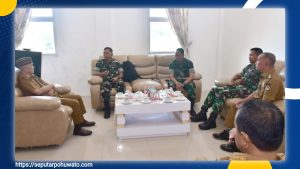 Asrendam XIII/Mdk Sambangi Pohuwato, Bupati Saipul Bicara Soal Keamanan Perbatasan