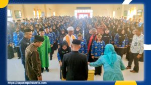 Baru Diangkat Sumpah, 412 PPPK Pohuwato Langsung Dapat Pesan Tegas dari Wabup Iwan Adam