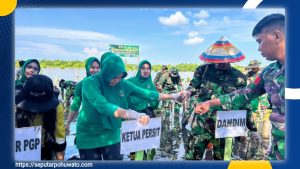 Bukan Parade Senjata, Tapi Tanam Mangrove! Inilah Cara TNI Pohuwato Rayakan HUT ke-80