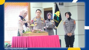 Meriah! HUT Polwan ke-77 di Polda Gorontalo, Ada Tumpeng hingga Penampilan Kreatif