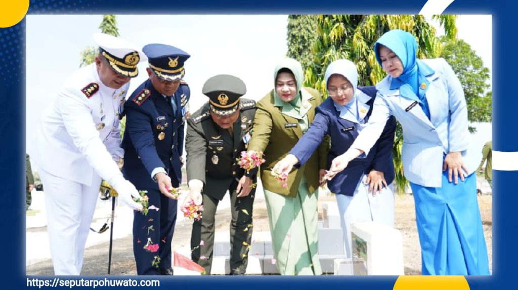 Tiga Matra TNI di Gorontalo Gelar Ziarah Nasional Jelang HUT ke-80