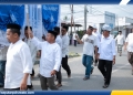 Foto: Suasana haru prosesi pelepasan jenazah Toni Dj. Mopangga di Desa Buntulia Utara, Jumat (10/10/2025).