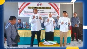 Kalahkan Dua Rivalnya, Lian Latif Terpilih Jadi Kades Buntulia Barat Periode 2022-2030