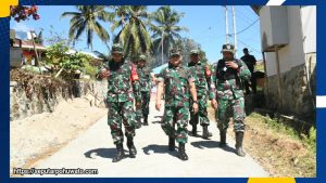 Jalan Impian Warga Tonala Akhirnya Jadi Kenyataan, Danrem Brigjen TNI Hardo Sihotang Pastikan TMMD Rampung Tepat Waktu