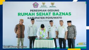Siap Layani Pengobatan Gratis untuk Warga Kurang Mampu, Rumah Sehat Baznas Pohuwato Resmi Dibuka