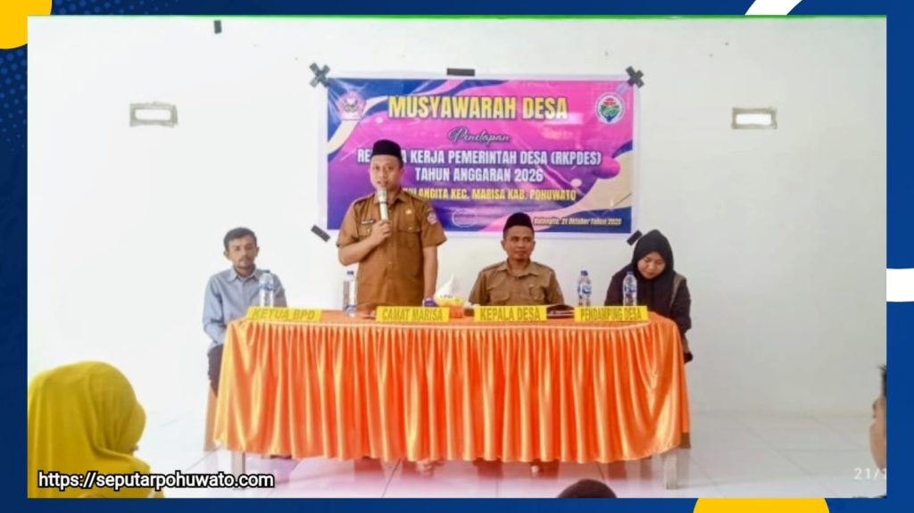 Transparan dan Partisipatif, Desa Bulangita Gelar Musyawarah Penetapan RKPDes 2026