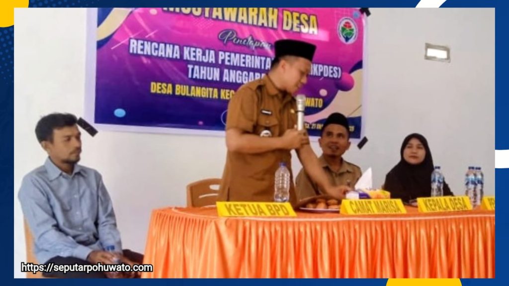 Camat Marisa Sebut RKPDes itu Adalah Kitab Sucinya Desa, Begini Penjelasan Lengkapnya