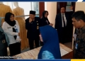 Foto: Pejabat Eselon II dan III saat menjalani tes urine mendadak