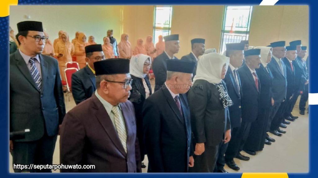 Hari Bersejarah di Gunung Pani, 22 Pejabat Pratama Pohuwato Ucapkan Sumpah Jabatan