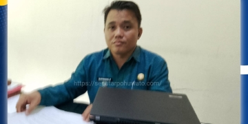 Kepala Bidang Mutasi BKPSDM Pohuwato Sutrisno Puluhulawa, S.H (Foto: Kris)