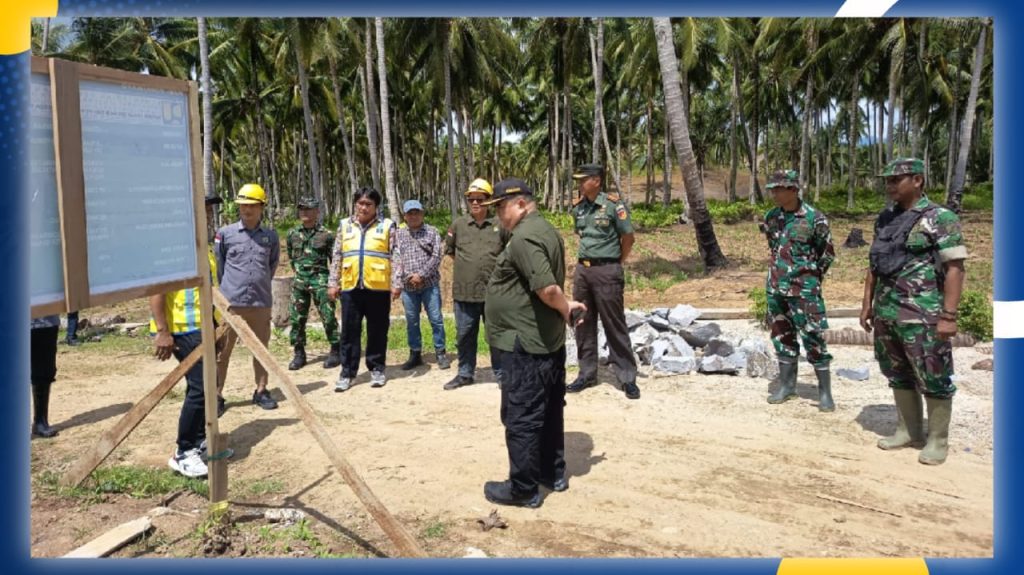 Pastikan Progres Sesuai Rencana, Dandim 1313 dan Kejati Gorontalo Tinjau Proyek Irigasi DI Iloheluma