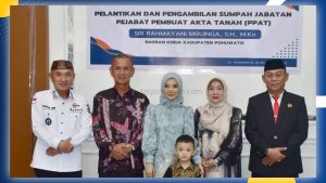 Bawa Harapan Baru untuk Pertanahan, Sri Rahmayani Mbuinga Emban Amanah Baru sebagai PPAT Pohuwato