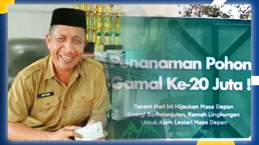 Kades Wanggarasi Barat Puji BJA Group, Lopi Halid: Penanaman 20 Juta Pohon Ini Warisan Hidup untuk Anak Cucu Kita