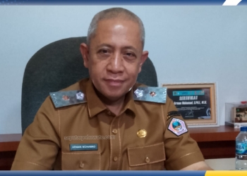 Kepala Dinas Pendidikan dan Kebudayaan Kabupaten Pohuwato Arman Mohamad, S.Pd.i., M.Si (Foto: Kris)