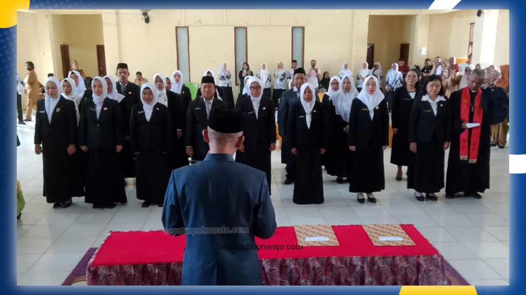 Resmi Dilantik, Ini Daftar Lengkap Kepala Sekolah TK, SD, dan SMP di Pohuwato