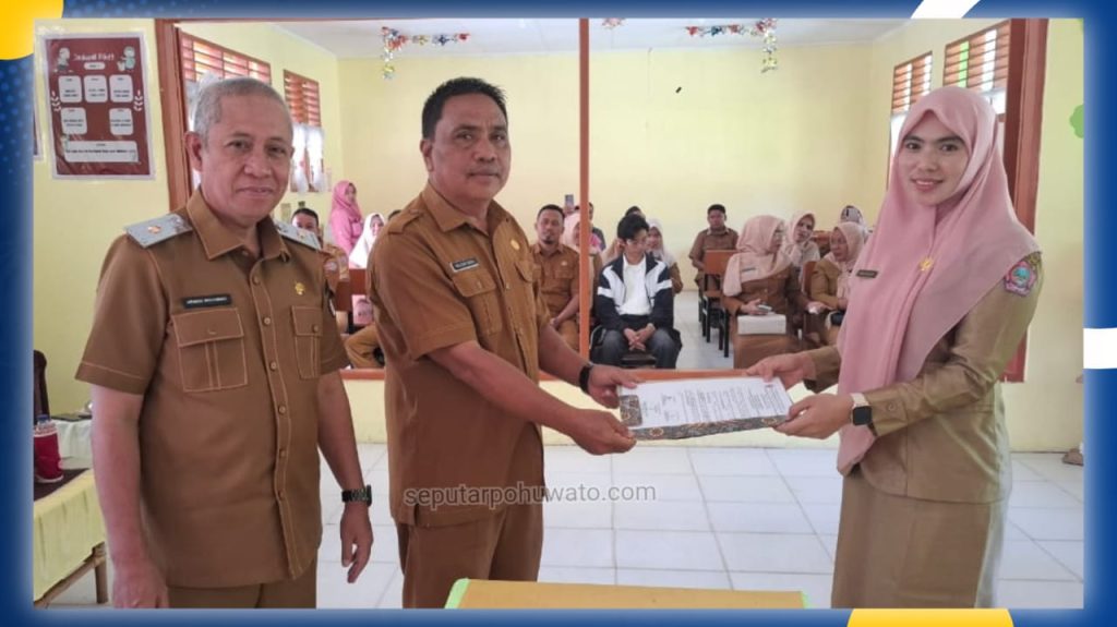 Ismi Kasim Resmi Pimpin SDN 05 Buntulia, Kadis Arman: Pertahankan dan Bangun Inovasi