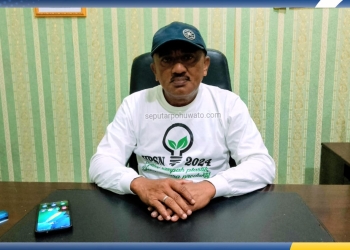 Kepala Dinas Lingkungan Hidup Kabupaten Pohuwato, Dr. Sumitro Monoarfa, S.Hut., MP (Foto: Kris)