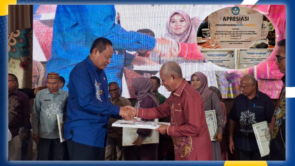 Dikbud Pohuwato Borong Dua Penghargaan Kemendikdasmen, Arman Mohamad: Ini Kerja Kolektif