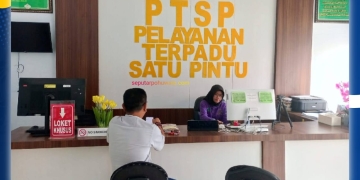 Foto: Suasana ruang PTSP Kejaksaan Negeri Pohuwato Jum'at (12/12/2025),