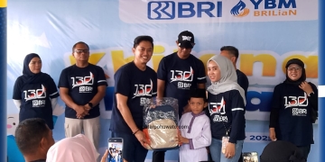 PT Bank Rakyat Indonesia (Persero) Tbk, BRI Branch Office Marisa menggelar khitanan massal, Sabtu (20/12/2025). Bakti sosial ini bagi dari perayaan Hari Ulang Tahun (HUT) ke-130 BRI.