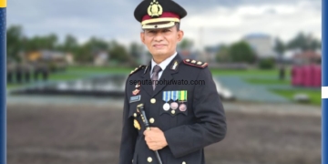 Agus Widodo semasa menjabat Kapolres Pohuwato (Foto: dok. ReadId)