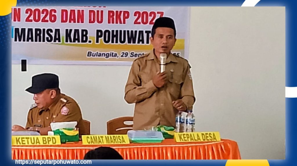 Kades Bulangita Jelaskan Aturan Dana Desa dalam Musrenbangdes RKP 2026