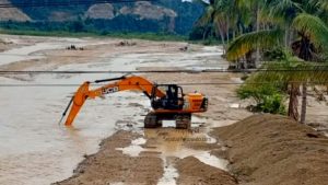 Di Tengah Sorotan Tambang Pohuwato, YR Team Tetap Konsisten Lanjutkan Normalisasi Sungai Hulawa