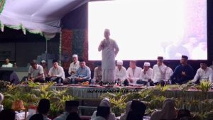 Dandim 1313/Pohuwato Hadiri Tabligh Akbar Isra Mi’raj di Masjid As-Syahadah, Dihadiri 2.300 Jamaah