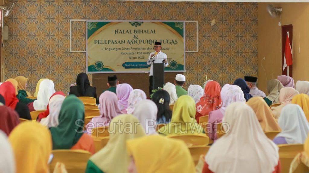 Jelang Ramadhan, Dikbud Pohuwato Gelar Halal Bihalal dan Lepas ASN Purna Tugas
