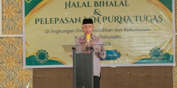 Kepala Dinas Pendidikan dan Kebudayaan Kabupaten Pohuwato Hi. Arman Mohamad, S.Pdi., M.Si. Foto: Kris
