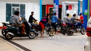 Pengawas SPBU Paguat Akui Ada Motor Modifikasi Antri, Ini Alasannya