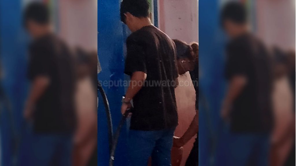 SPBU Paguat Diduga Layani BBM Bersubsidi di Luar Jam Operasional, Pengawas: ‘Torang Serba Salah’